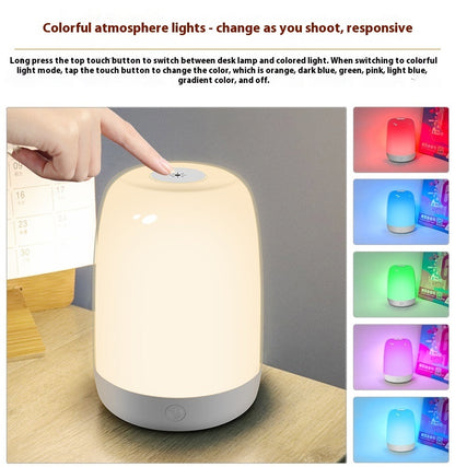 Alarm Clock Wake-up Light Simulation Natural Sunrise Bedside Lamp