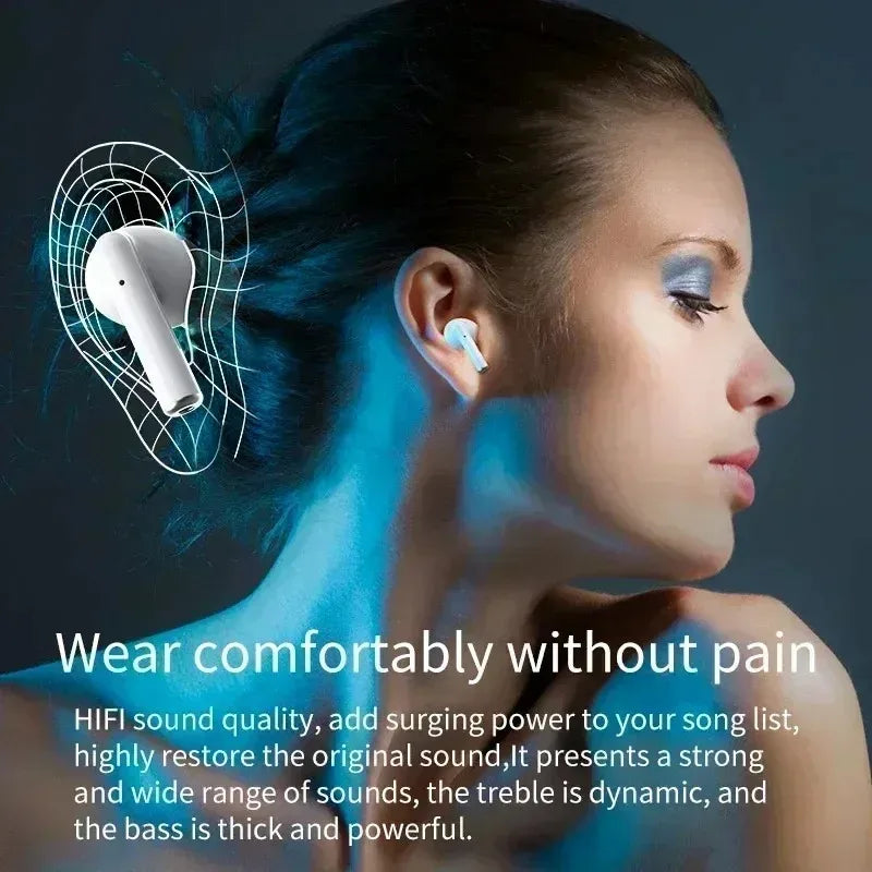 Xiaomi TWS Bluetooth Earphones Wireless Sports Stereo In-Ear Headphones with Mic Comfortable Bluetooth Earbuds for Active Life