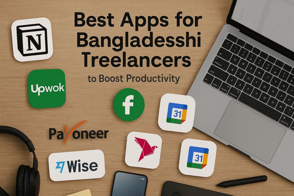 Best Apps for Bangladeshi Freelancers to Boost Productivity 2025