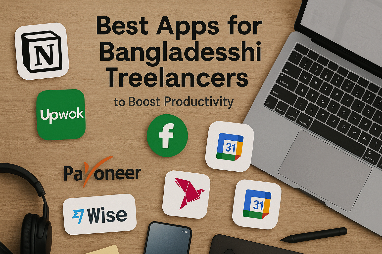 Best Apps for Bangladeshi Freelancers to Boost Productivity 2025